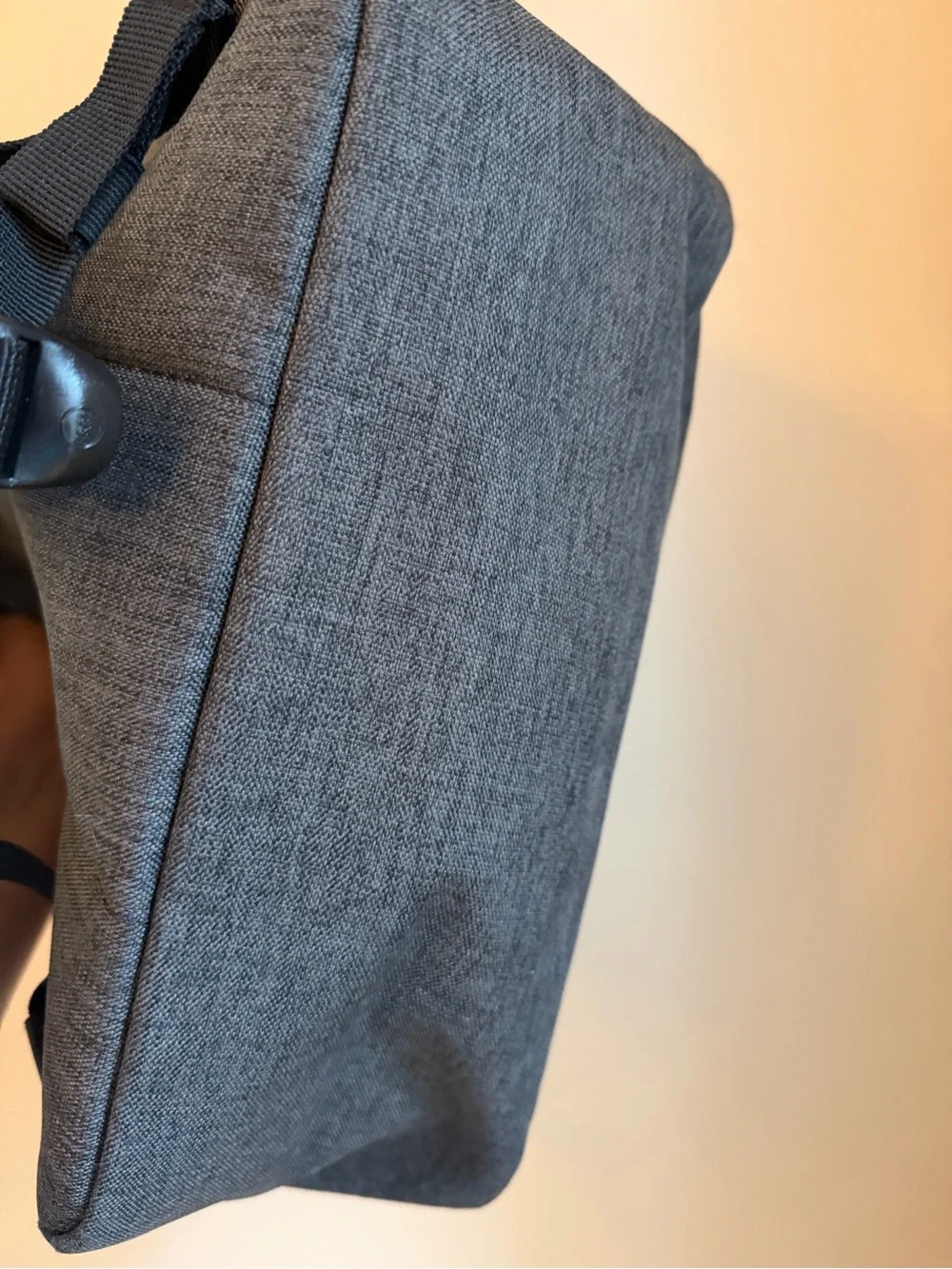 Herschel Supply Co. Miller Backpack Heathered Gray Canvas Back To School  12”x16